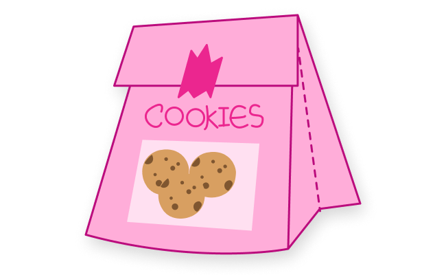 חבילת עוגיות במיתוג של דיגיטלינקה